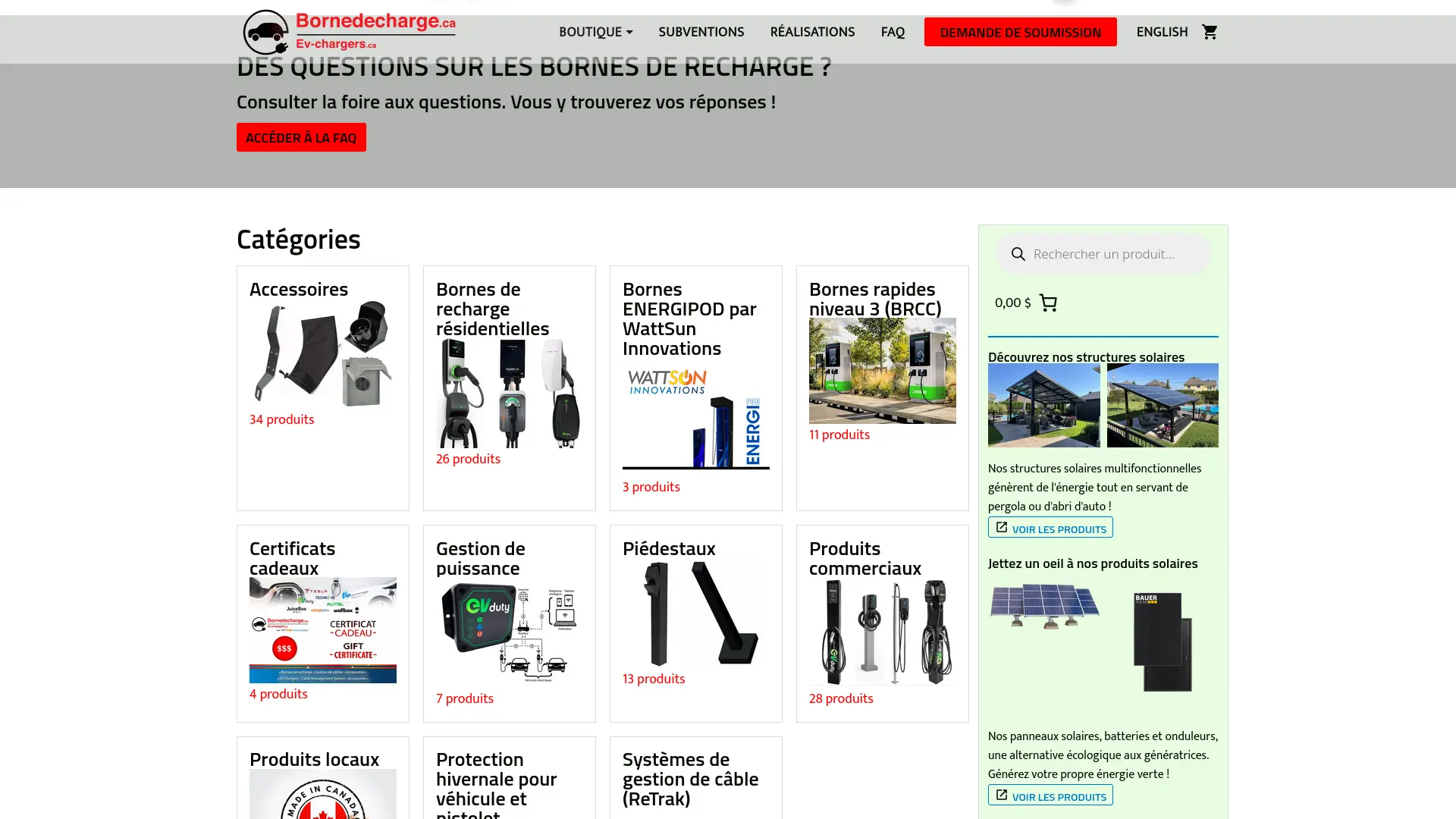 Page boutique